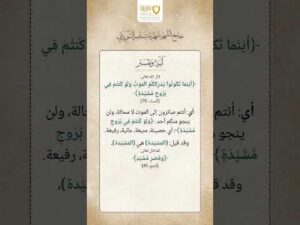 آية وتفسير (20)